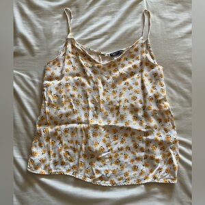 Yellow Sunflower Tank Top